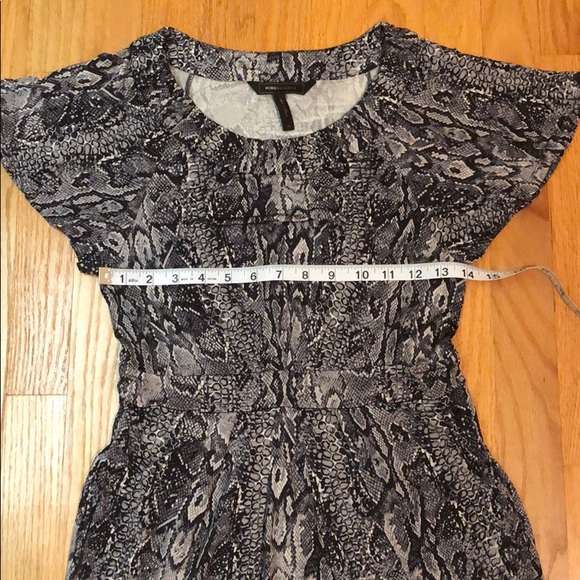 BCBGMAXAZRIA Dress Black, Gray and White Size XS - Picture 5 of 14